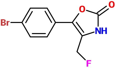 MC095060 5-(4-Bromophenyl)-4-(fluoromethyl)-2(3H)-oxazolone (图片) MC095060 5-(4-Bromophenyl)-4-(fluoromethyl)-2(3H)-oxazolone